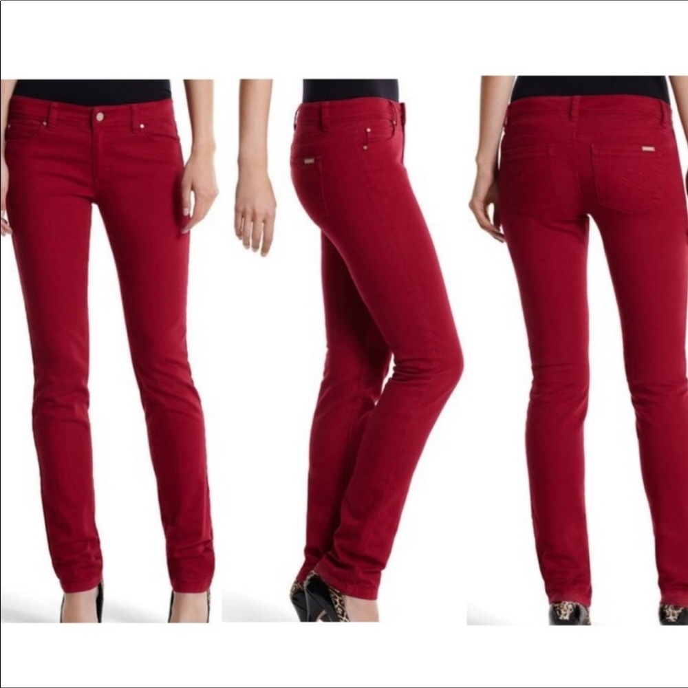 WHBM Blanc Slim Leg Jeans, size 4